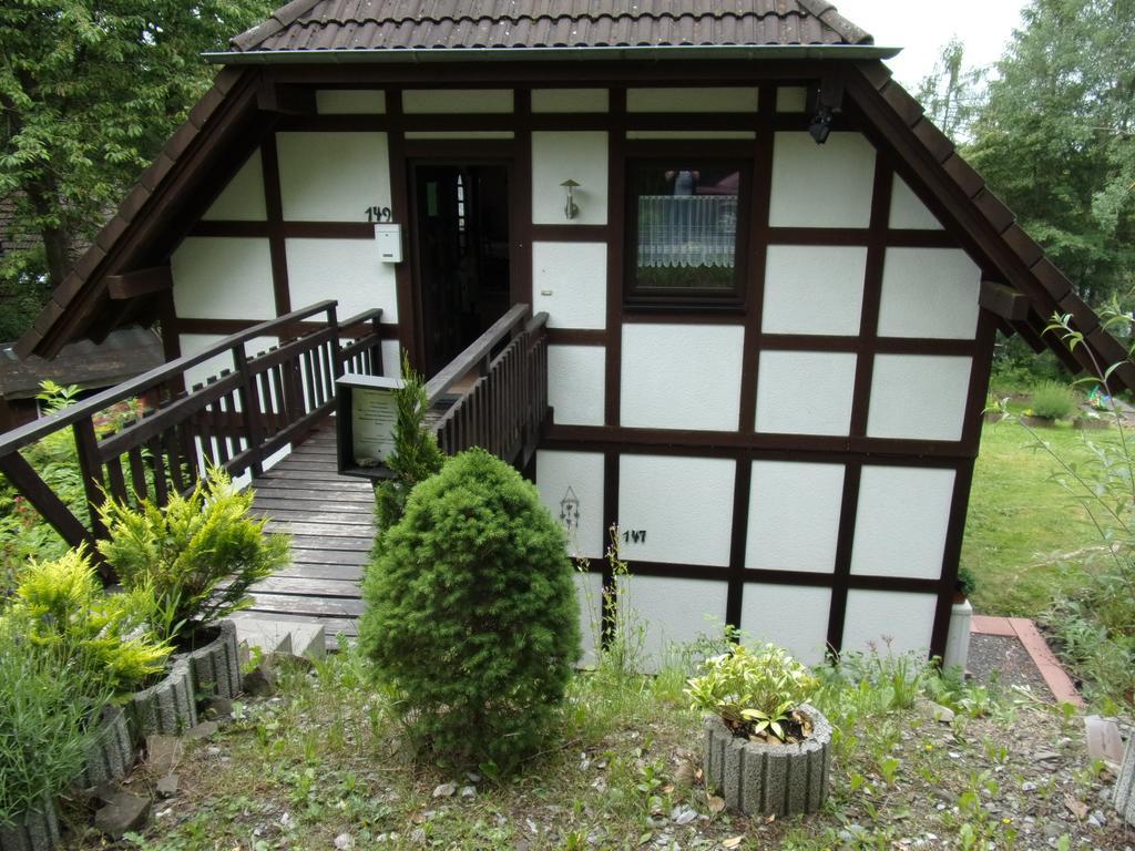 Ferienwohnung Hartmann Frankenau Kültér fotó