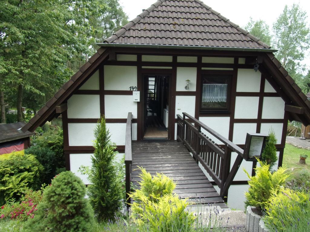 Ferienwohnung Hartmann Frankenau Kültér fotó